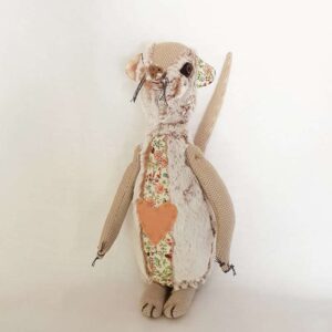 Handmade soft toy - Kierie the meerkat