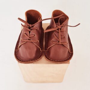 Leather baby vellies