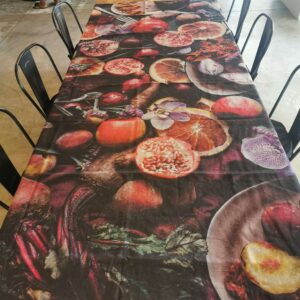 Couture tablecloth - Garden of Eden