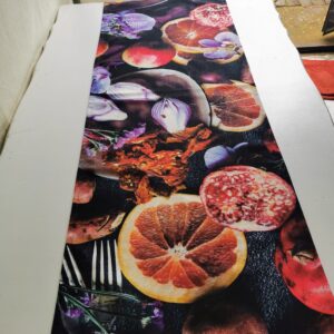 Couture table runner - Garden of Eden