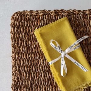 Linen blend serviettes