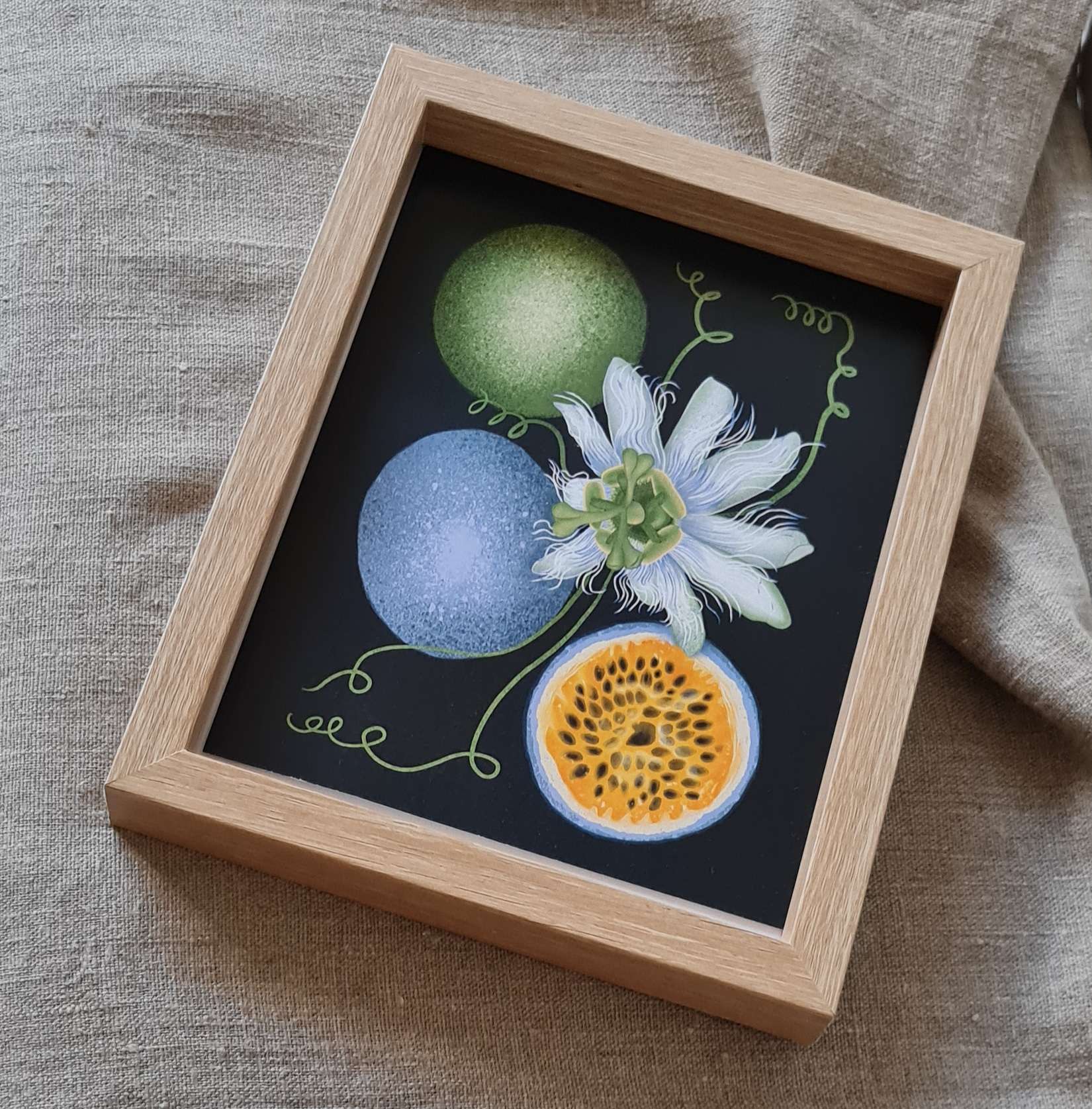 Wall ART - Granadilla illustration Wall ART - Granadilla illustration - Image 2