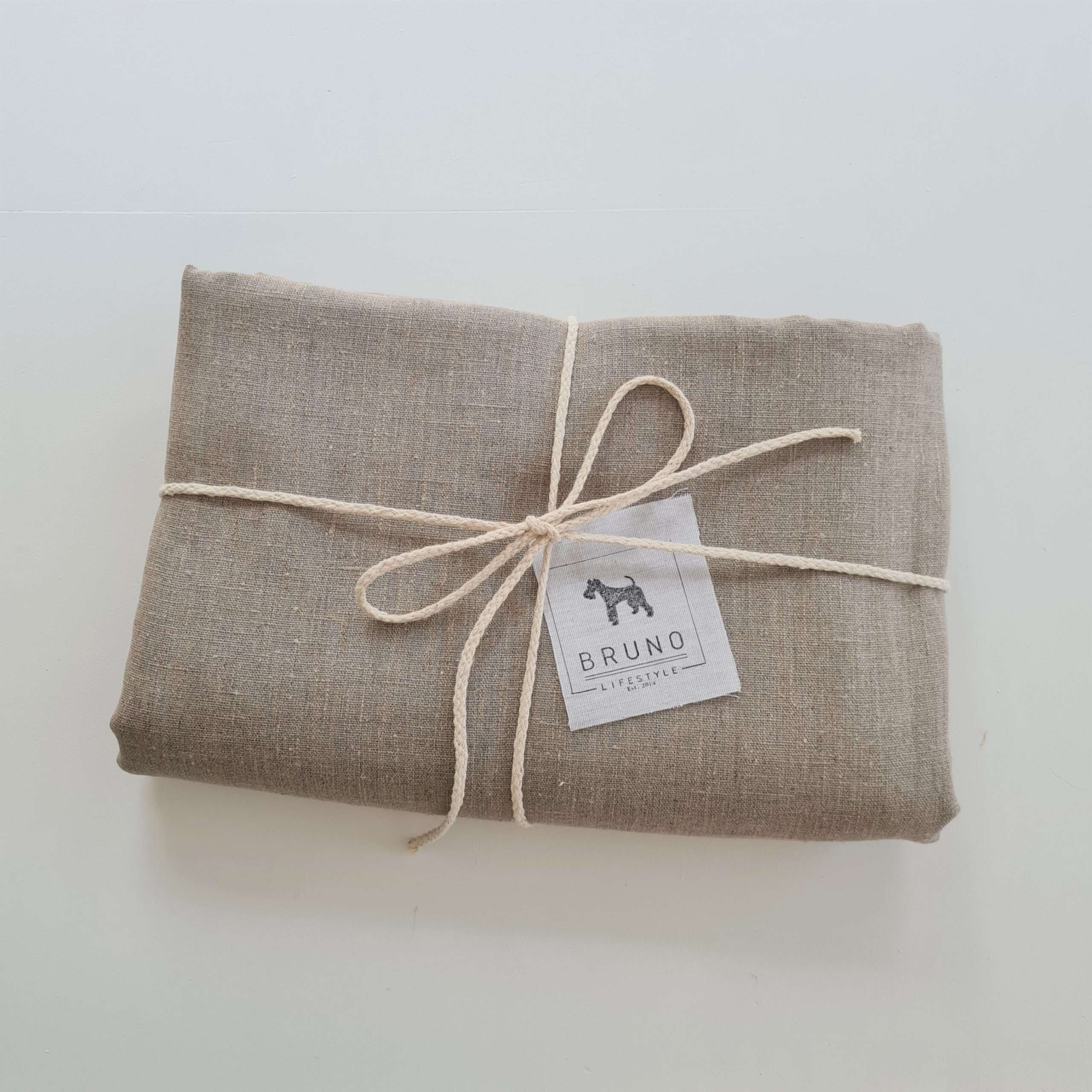 Natural 100% linen tablecloth Natural 100% linen tablecloth - Image 5