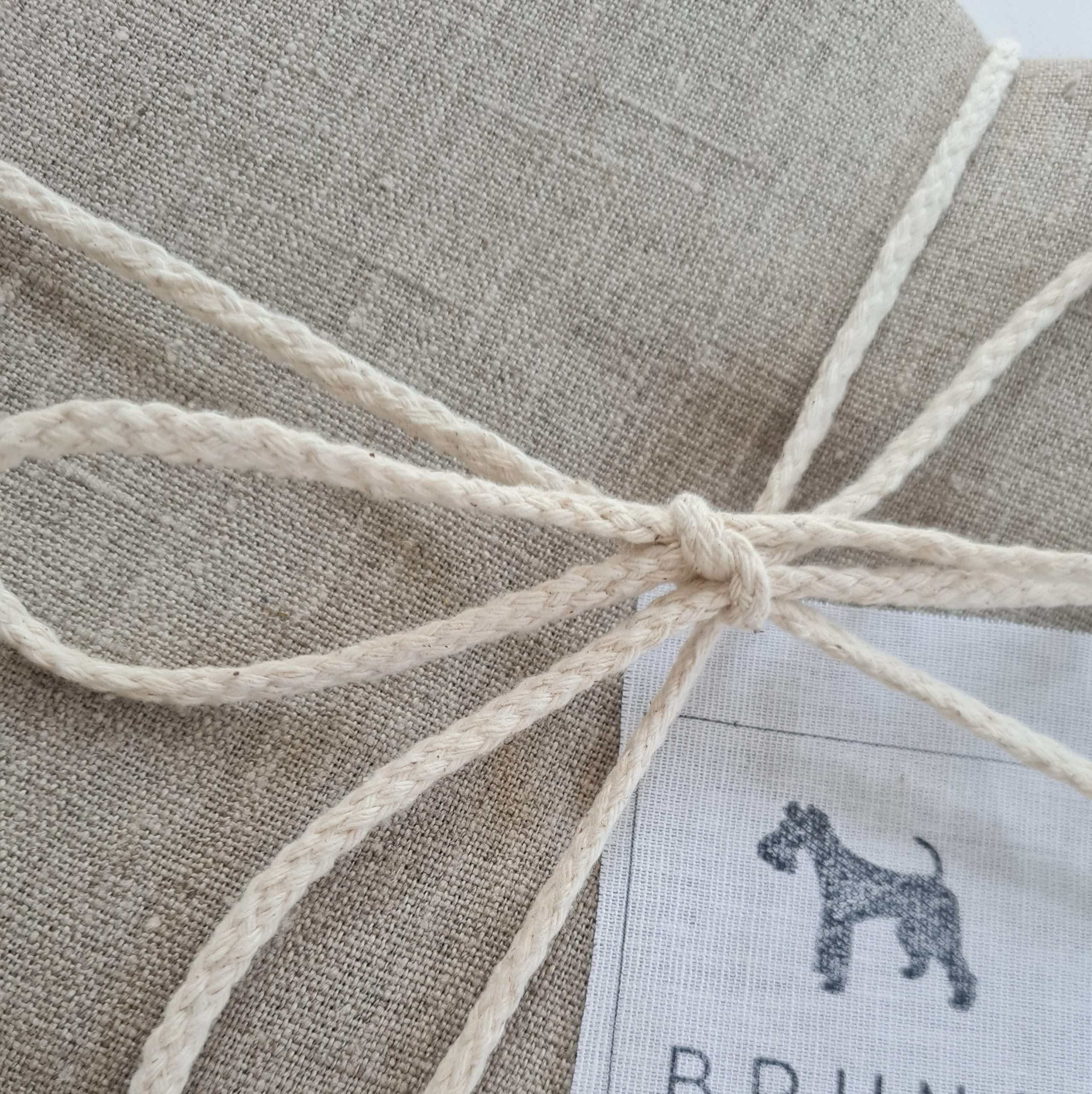 Natural 100% linen tablecloth Natural 100% linen tablecloth - Image 2