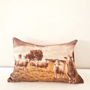 Scatter cushion - Sheep farm