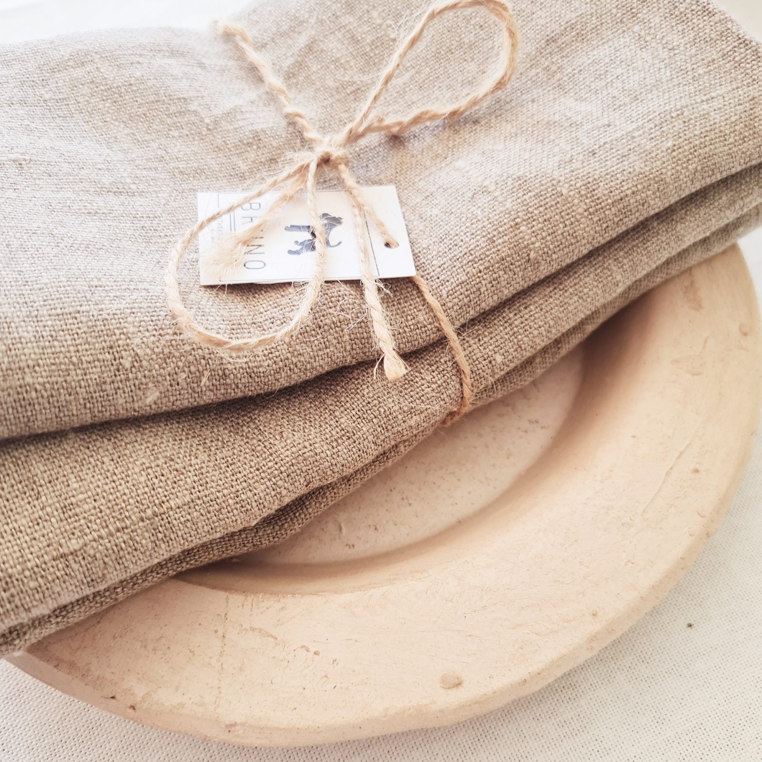 100% linen serviettes - set of 4 100% linen serviettes - set of 4 - Image 2