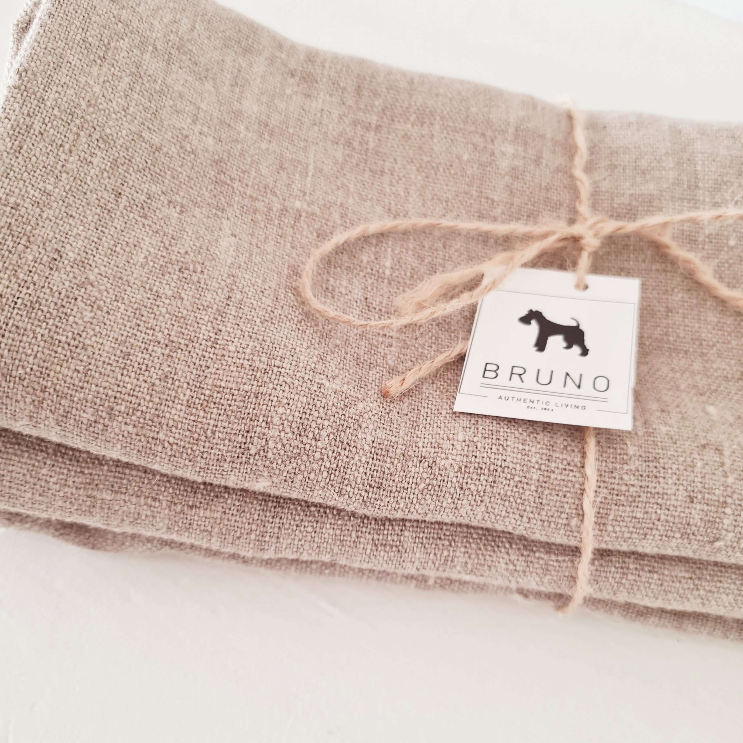 100% linen serviettes - set of 4 100% linen serviettes - set of 4 - Image 3