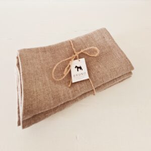 100% linen serviettes - set of 4