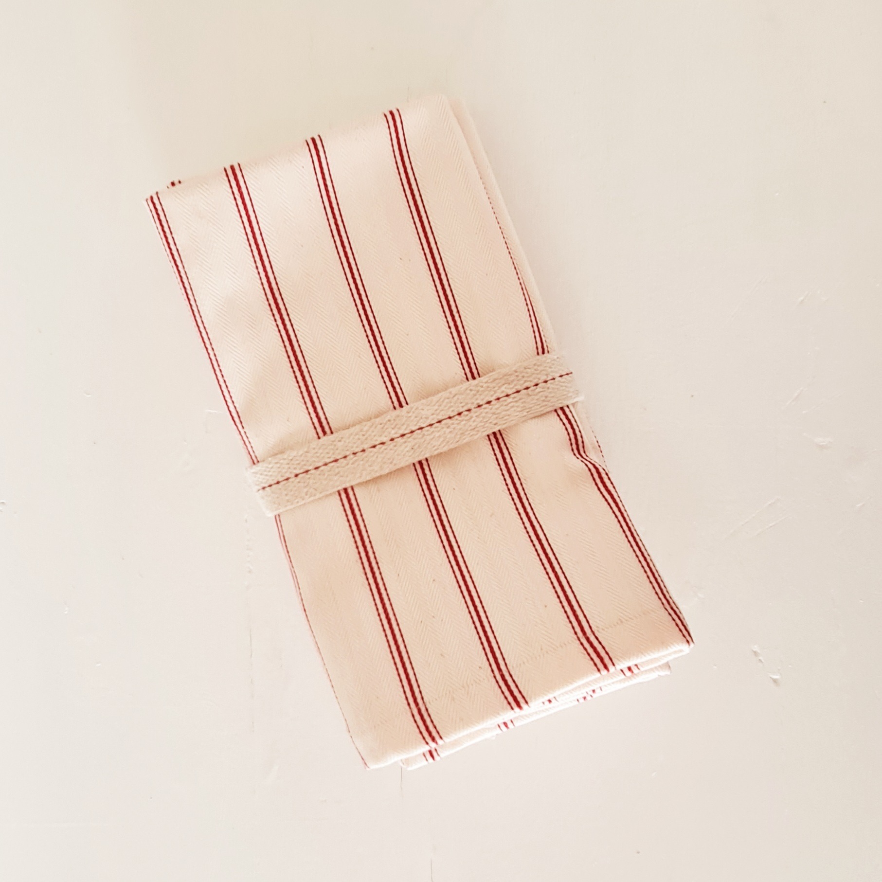 Cotton ticking serviettes - set of 4 VARIOUS COLOURS Cotton ticking serviettes - set of 4 VARIOUS COLOURS - Image 6