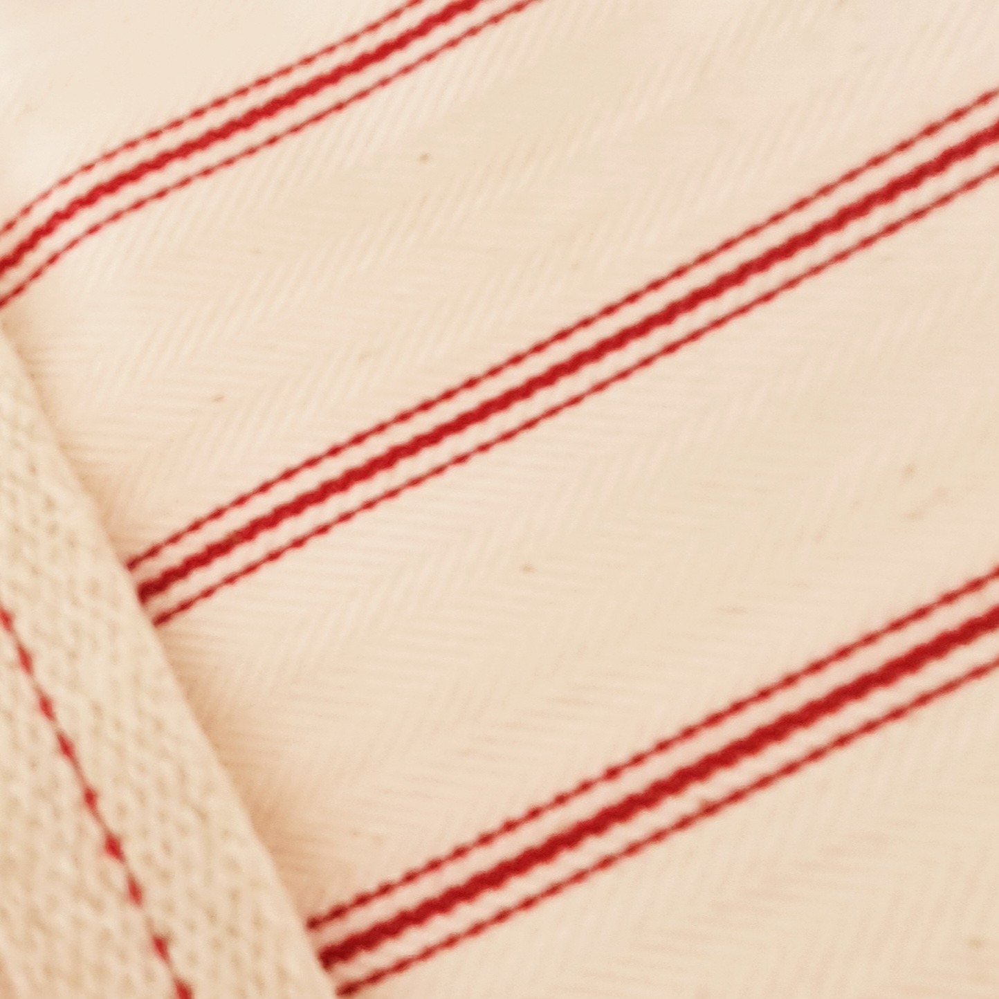 Cotton ticking serviettes - set of 4 VARIOUS COLOURS Cotton ticking serviettes - set of 4 VARIOUS COLOURS - Image 3