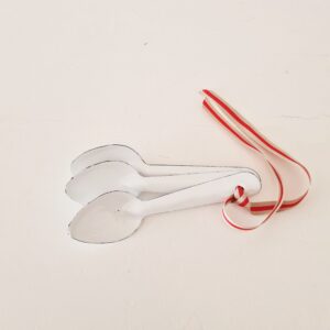 Enamel spoons - set of 3
