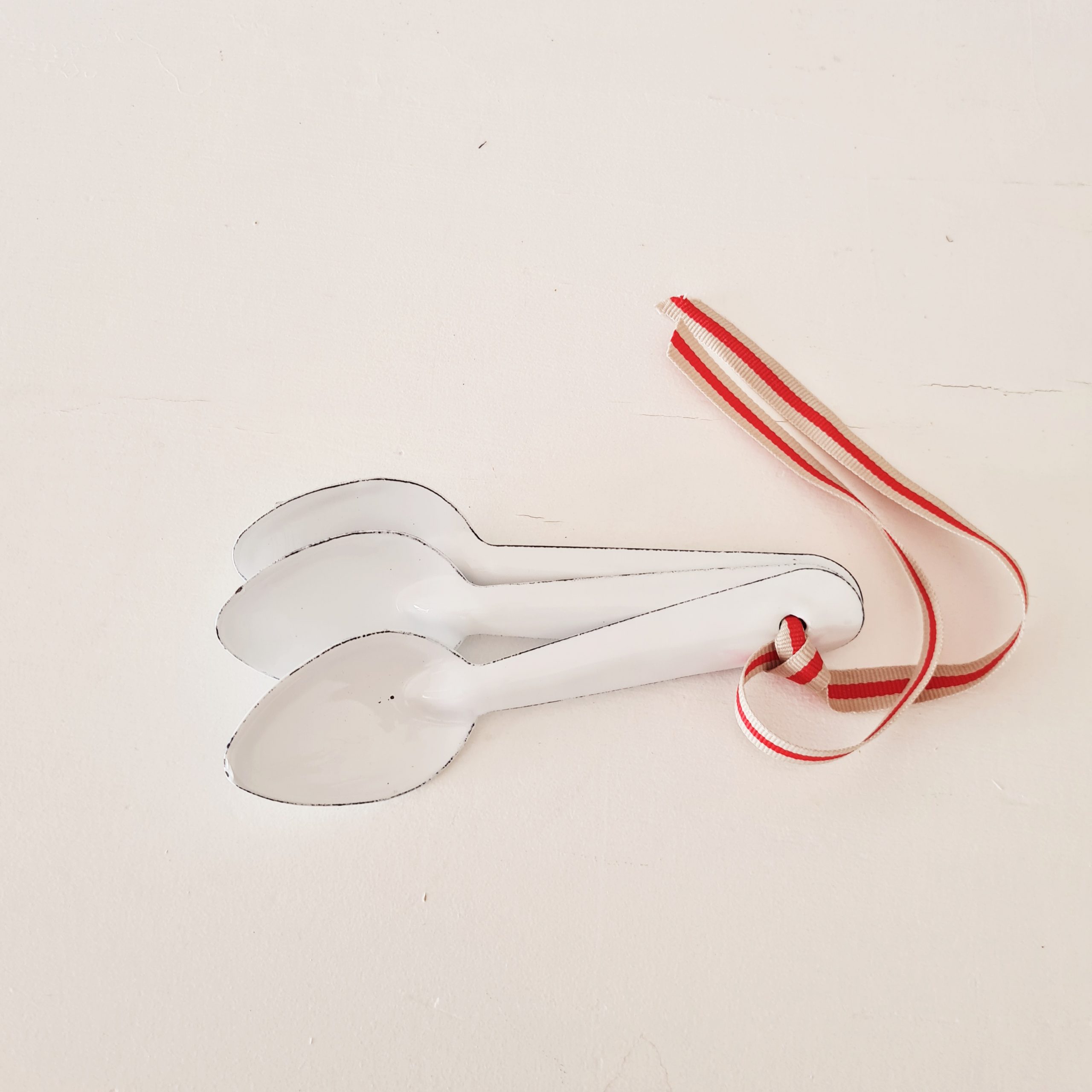 Enamel spoons - set of 3 Enamel spoons - set of 3