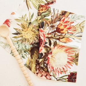Tea towel - Protea medley