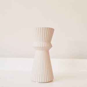 Stone ceramic candle holder