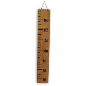Kid's wooden growth chart