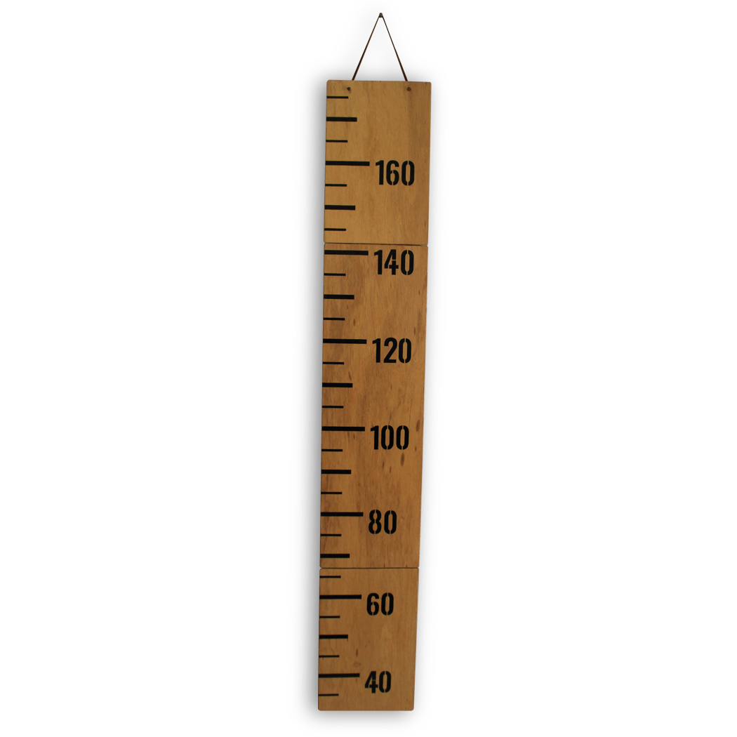 Kid's wooden growth chart Kid's wooden growth chart