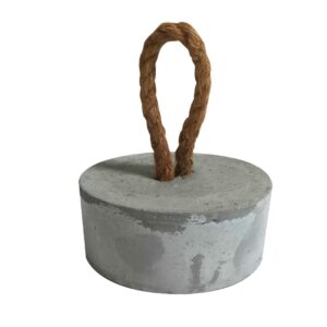 Cement & rope doorstop