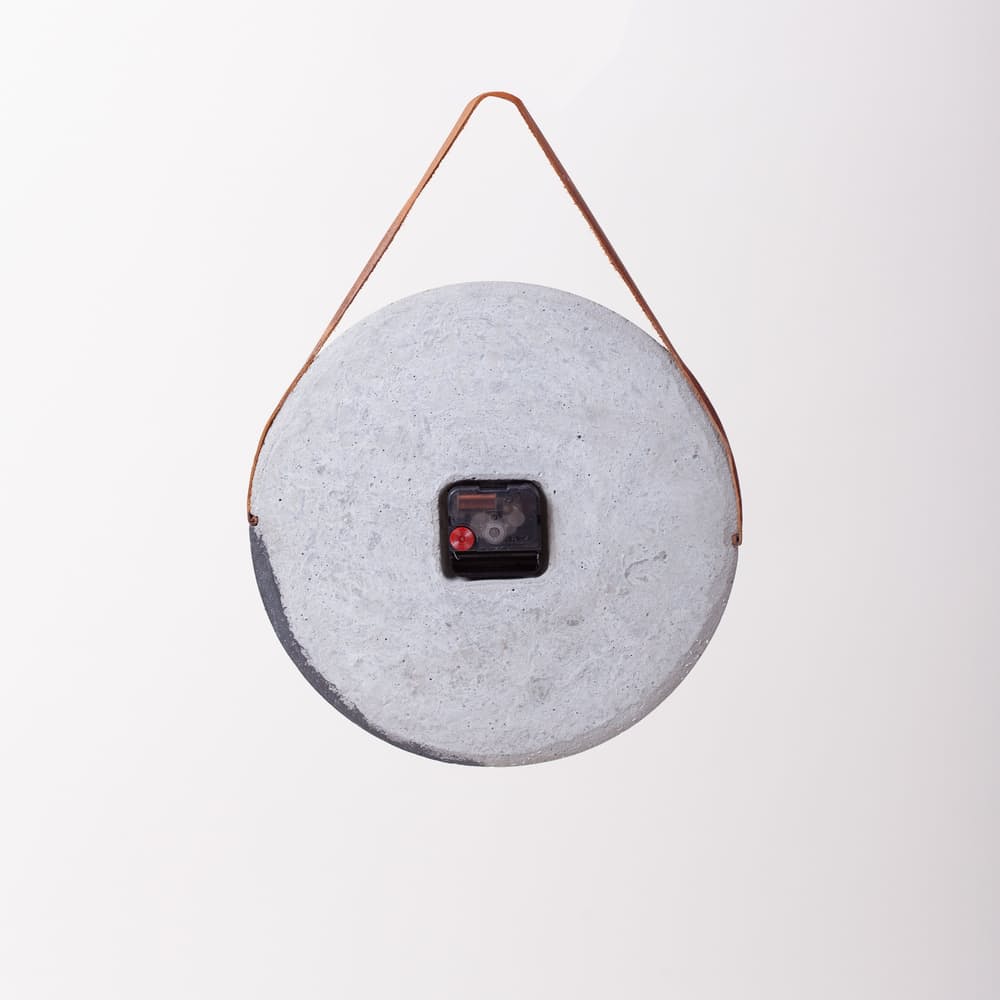 HANDCRAFTED CEMENT WALL CLOCK- VARIOUS COLOURS HANDCRAFTED CEMENT WALL CLOCK- VARIOUS COLOURS - Image 6