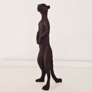 African meerkat sculpture