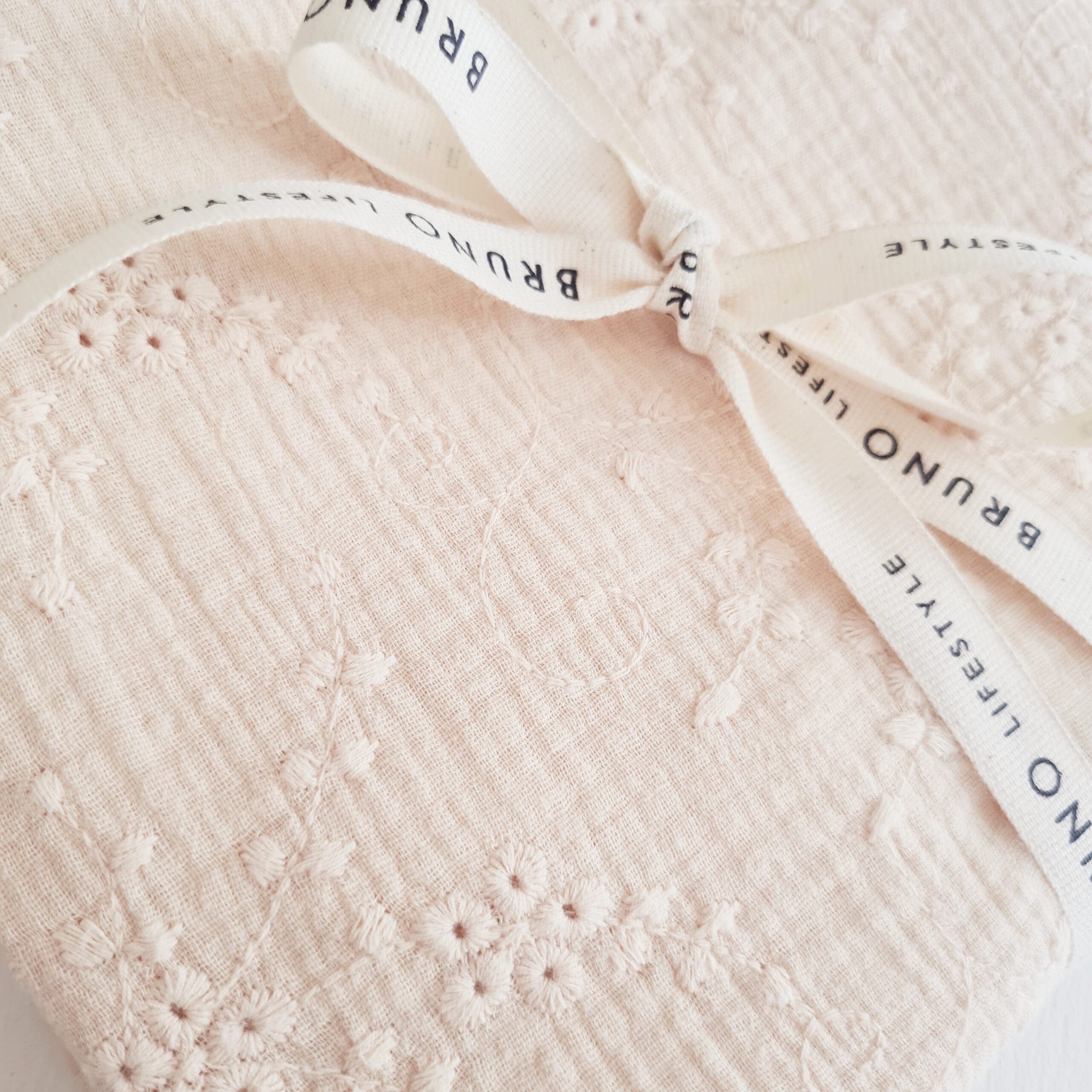embroidery anglaise muslin swaddling blanket embroidery anglaise muslin swaddling blanket
