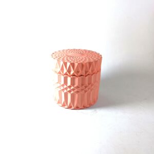 Diamond pattern storage jars