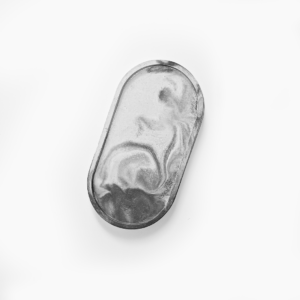 Small pigmented trinket tray