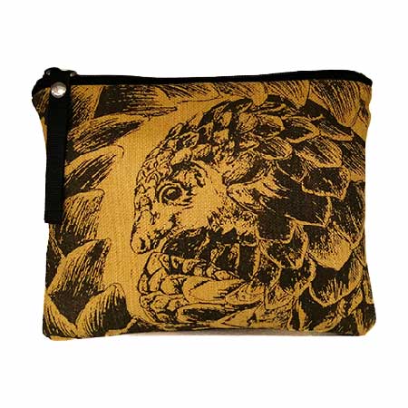 Pangolin Mini Zip Bag Pangolin Mini Zip Bag
